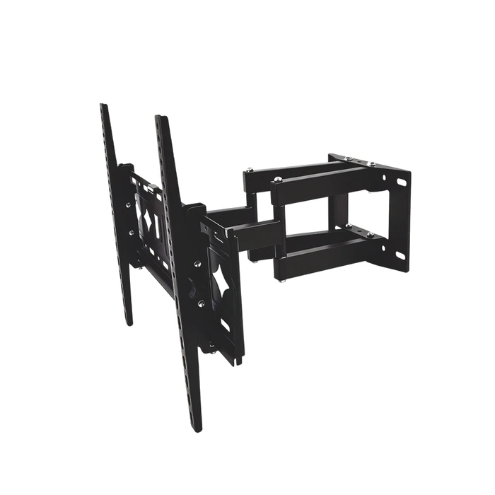 Wall TV Mount with Dual Arm and Tilt, VESA 600x400mm, 32-80'', 60kg (Model 050112) - Brand Unknown
