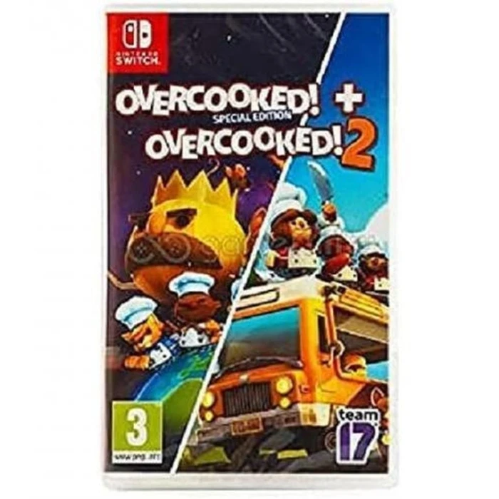 NSW Overcooked 1 Special Edition + Overcooked 2 - Double Pack