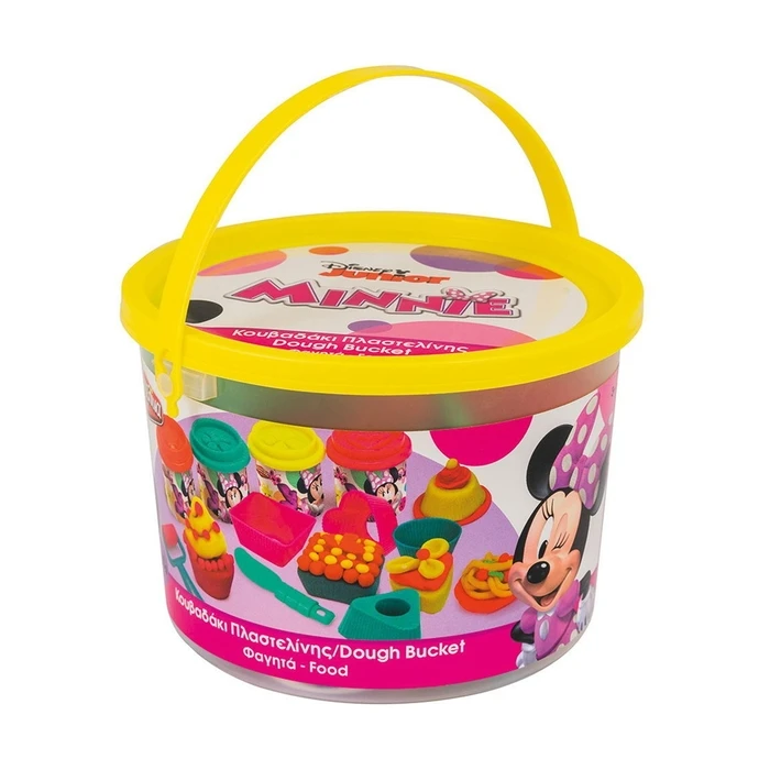 AS Minnie Mickey & Minnie Βαζάκι Πλαστοζυμαράκι 200gr με Εργαλεία (4 χρώματα) - 3+ ετών