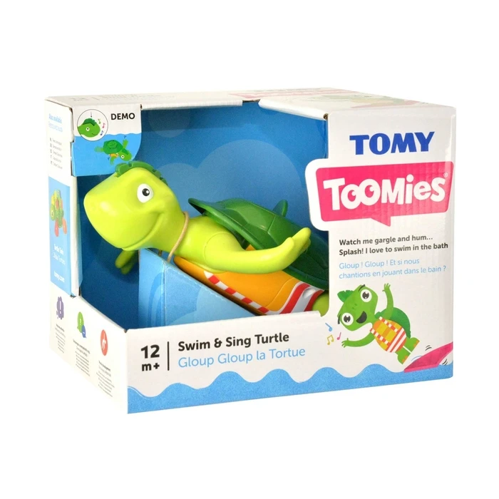 TOMY Παιδικό Μπάνιο Swim & Sing Turtle