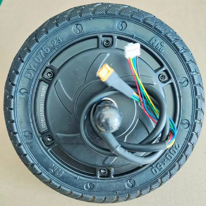 Lamtech Replacement Solid Tyre with Motor Wheel for Electric Scooter (LGP112198 / LGP112273) - OEM