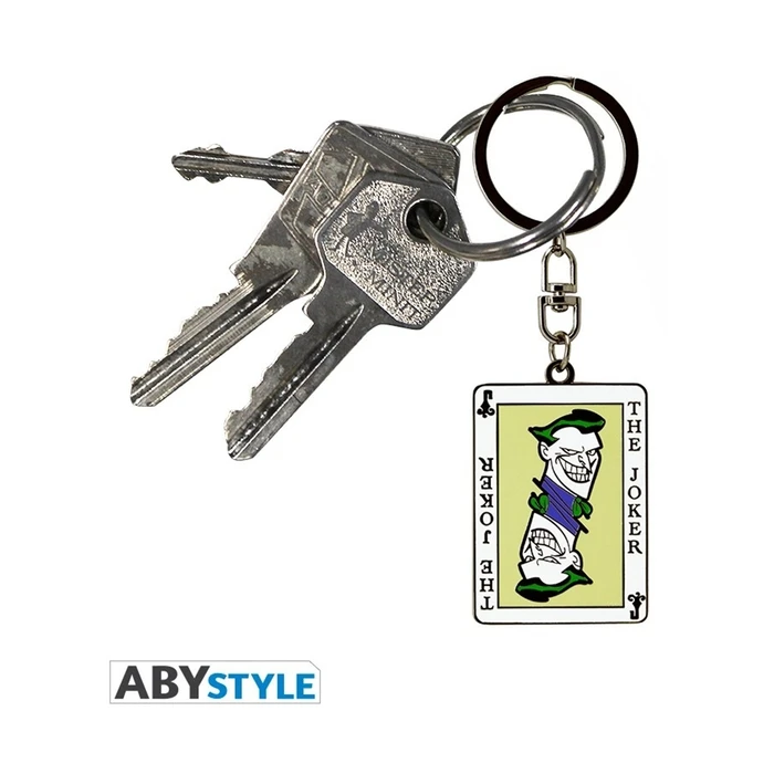Abysse Metal Keychain DC Comics "The Joker" ABYKEY315
