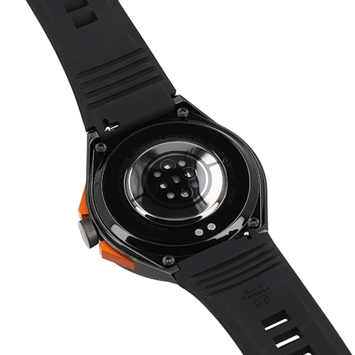 Smartwatch Lamtech AMOLED 1.46' BT5.0 with sport tracking & health sensor Black