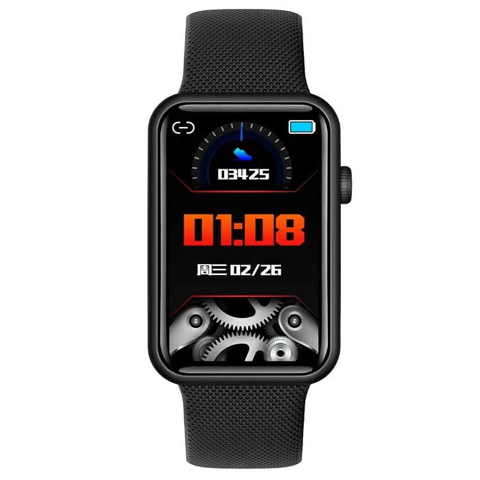 Smartwatch Lamtech BT5.1 with sport tracking TOTAL Black