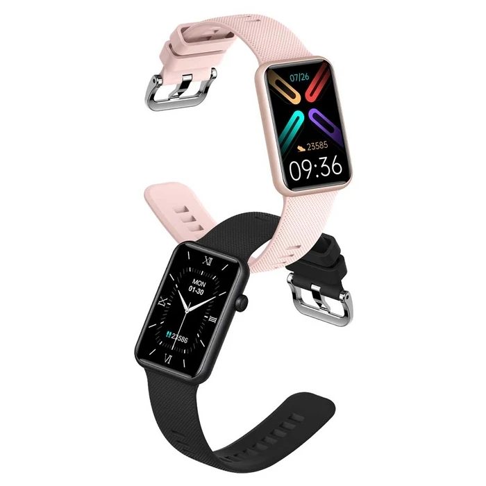 Smartwatch Lamtech BT5.1 with sport tracking TOTAL Black