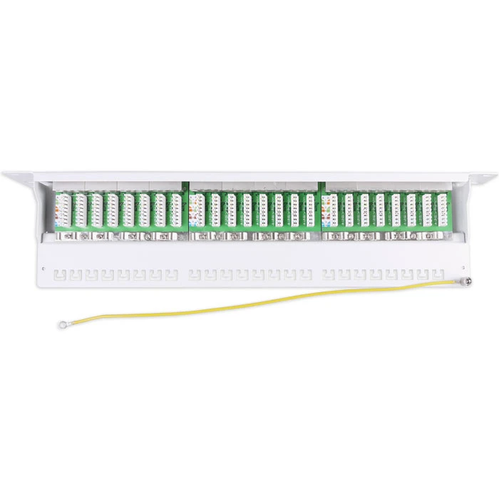 Patch Panel Goobay Cat 6a STP με 24 Ports Γκρι rack cabinet 19"