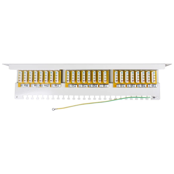Patch Panel Goobay 94036 CAT6 Ethernet 24Port STP Grey