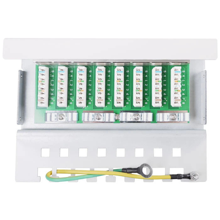 Patch Panel Goobay 93047 CAT6 Ethernet 8Port STP Grey