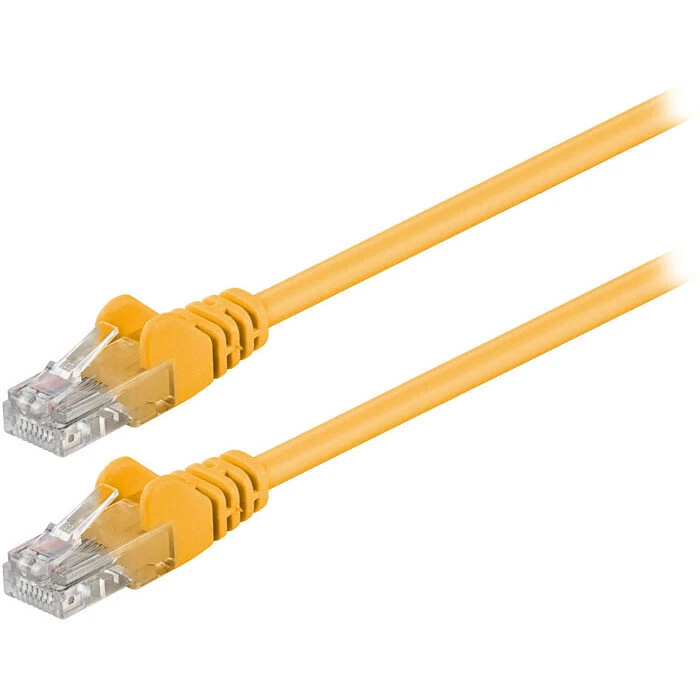 Καλώδιο Δικτύου Goobay 68336 CAT 5e U/UTP 0.5m Yellow