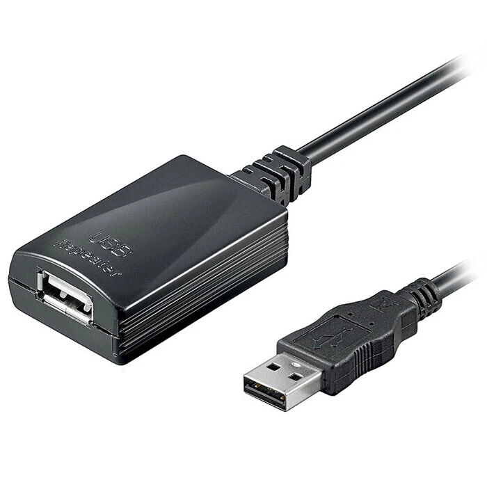 Καλώδιο USB Goobay 95439 Active USB 2.0 Extension A αρσ.-A θηλ. 5m