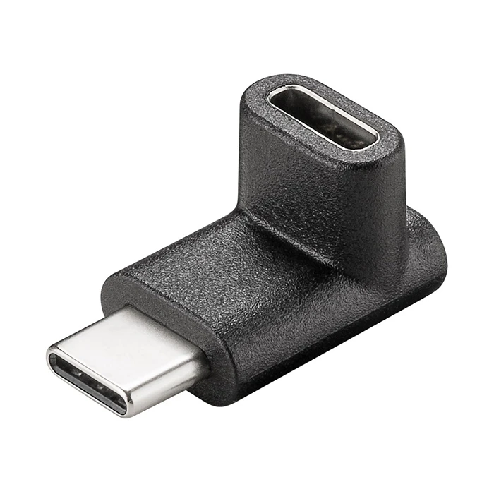 Αντάπτορας USB Goobay 3.2 Gen 1x1 Type-C θηλ. - USB Type-C αρσ., σε γωνία 90°.