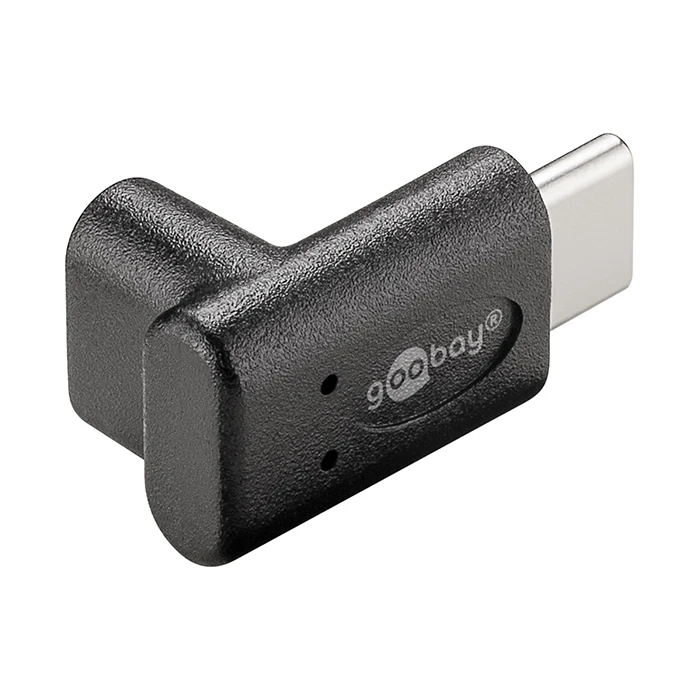 Αντάπτορας USB Goobay 3.2 Gen 1x1 Type-C θηλ. - USB Type-C αρσ., σε γωνία 90°.