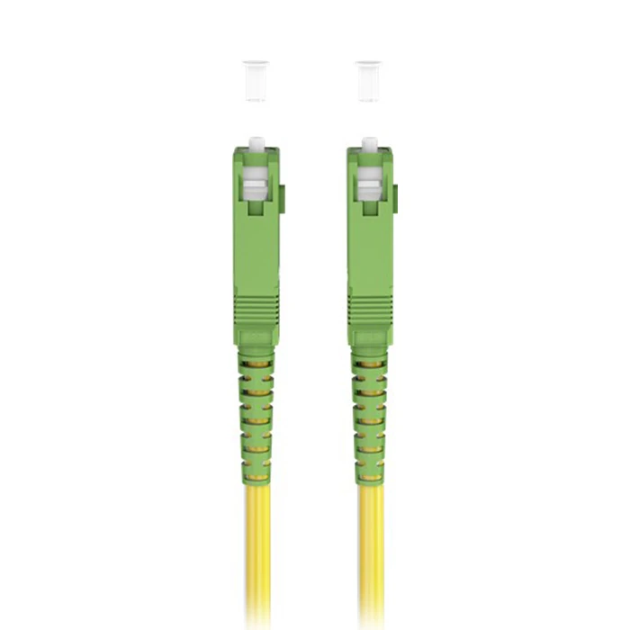 Καλώδιο Οπτικής Ίνας Goobay (OS2), SC-APC αρσ. - SC-APC αρσ., 2.00m σε κίτρινο χρώμα.