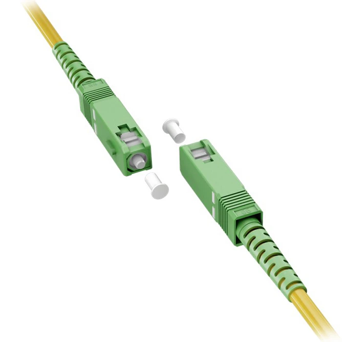Καλώδιο Οπτικής Ίνας Goobay (OS2), SC-APC αρσ. - SC-APC αρσ., 2.00m σε κίτρινο χρώμα.
