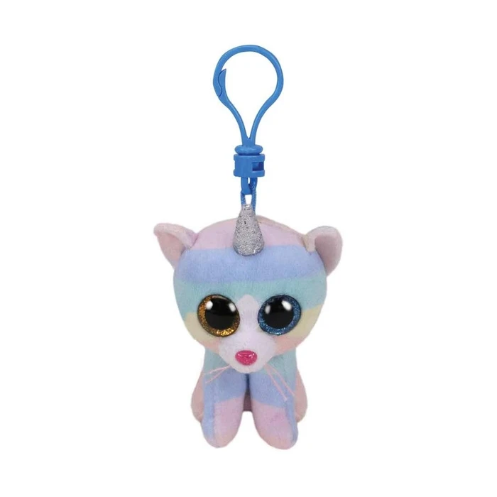Λούτρινο AS Beanie Boo's: Heather The Pastel Cat Keychain Plush 8.5cm (1607-35232)