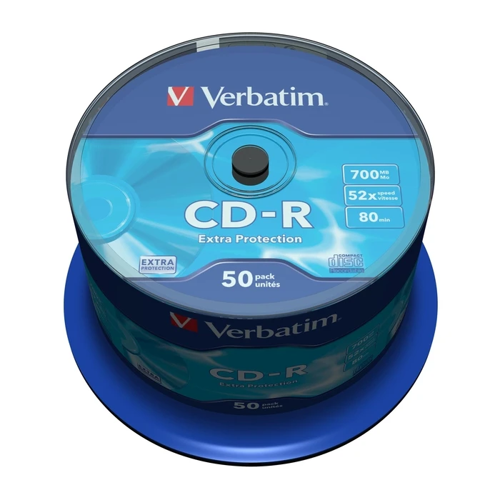 CD-R Verbatim 50 Tub 52X80 Min