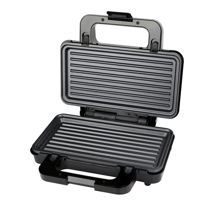 Τοστιέρα   Σαντουιτσιέρα με XL grill πλάκες 1000W inox ZJ-255