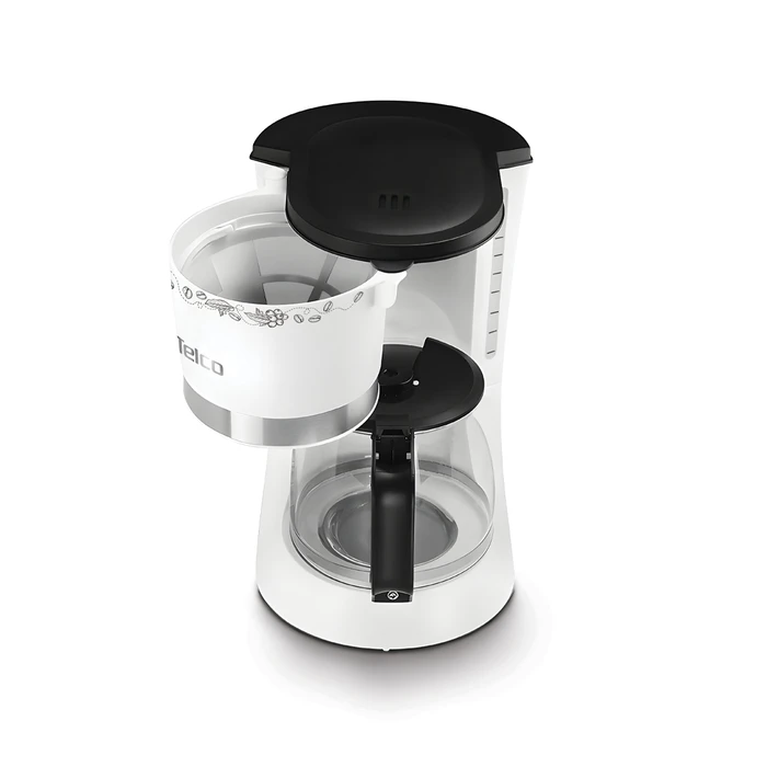 Ηλεκτρική καφετιέρα CM07  900W 1.2Lt λευκή