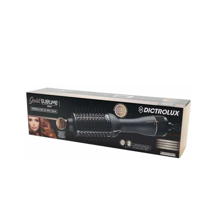 Κεραμική βούρτσα μαλλιών με αέρα 1200W 881604 DICTRO LUX