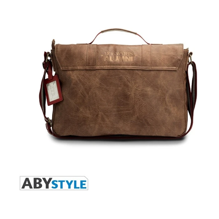 Abysse Hogwarts Παιδική Τσάντα Ώμου Καφέ 35x5x27εκ ABYBAG397