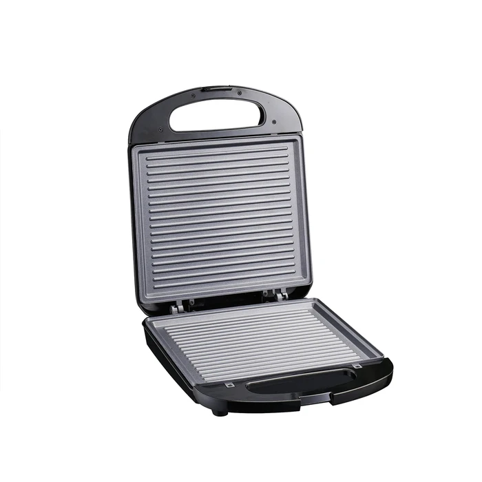Τοστιέρα για 4 Τοστ Grill 1200W 887904 DICTRO LUXb Μαύρη-Inox