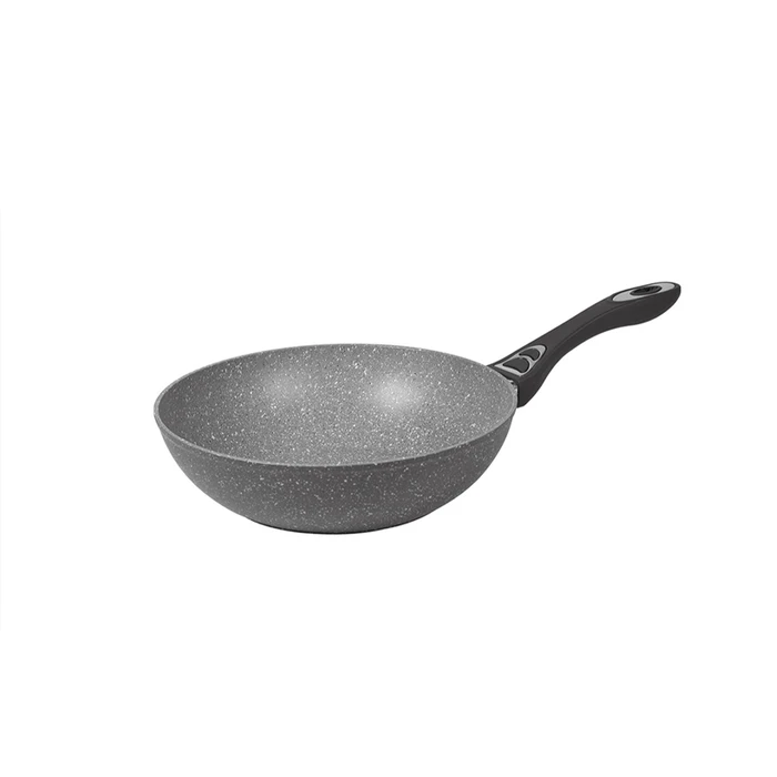 Τηγάνι WOK Αντικολλητικό 28cmCOOKSTONE 652409 GUSTO CASA