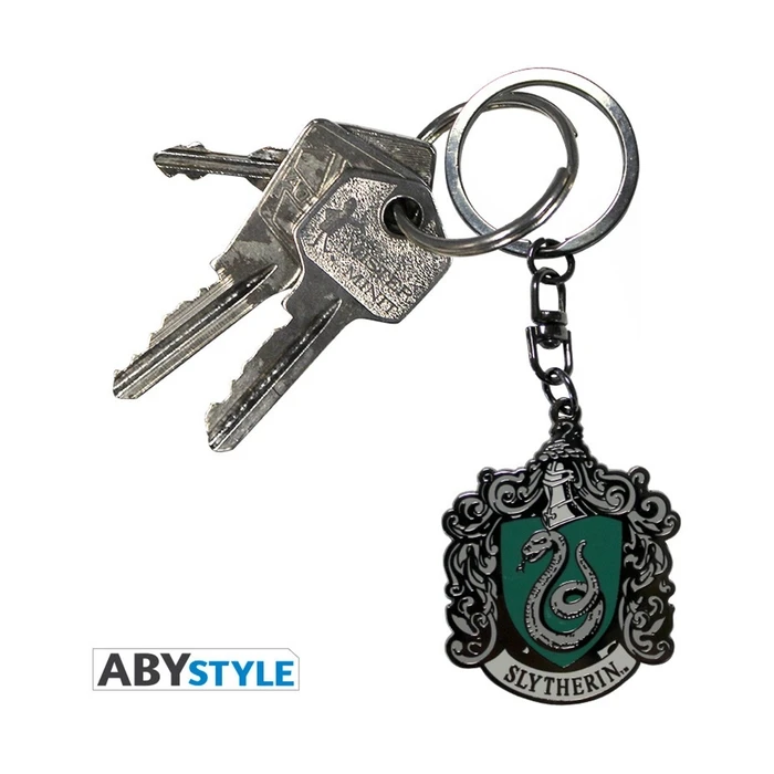 Abysse Harry Potter - Slytherin Metal Keychain (ABYKEY136)