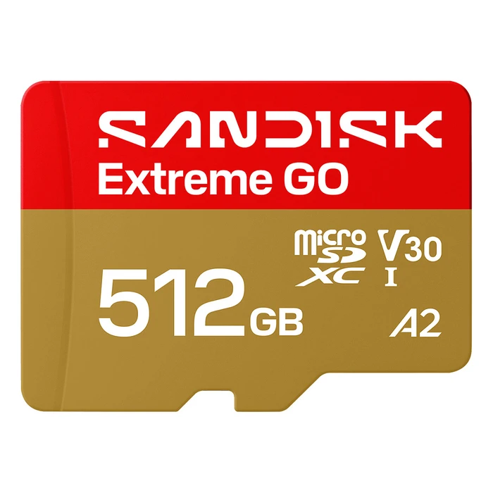 SanDisk Extreme microSDXC UHS‑I 512GB - 240MB/s (SDSQXGN-512G-GN6MN)