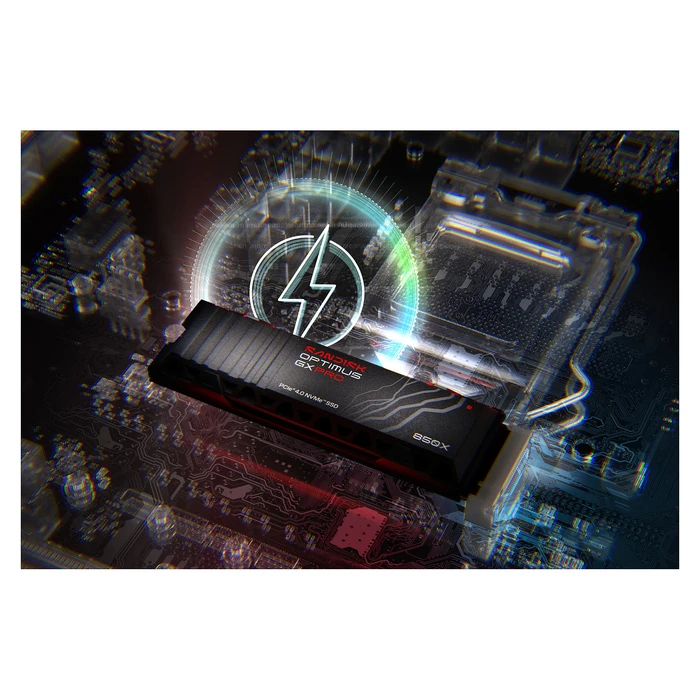 SanDisk Optimus GX Pro 850X 2TB M.2 NVMe SSD με Ψύκτρα