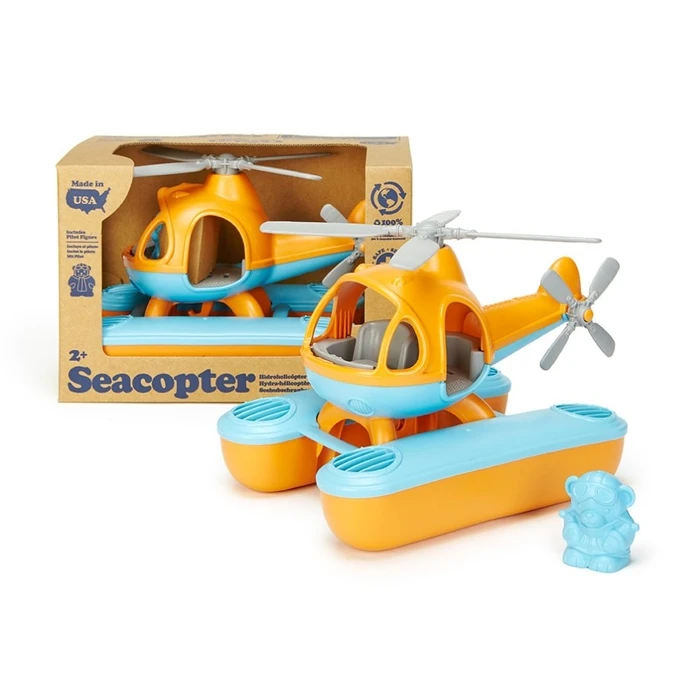 Green Toys: Sea Copter - Orange (SECO-1064)