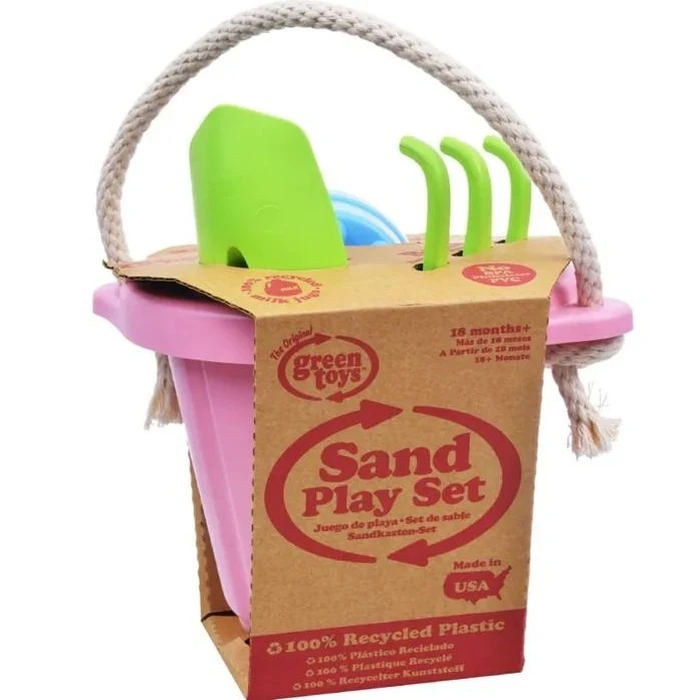 Κουβαδάκι Παραλίας Green Toys: Sand Play Set - Pink (SNDP-1023)