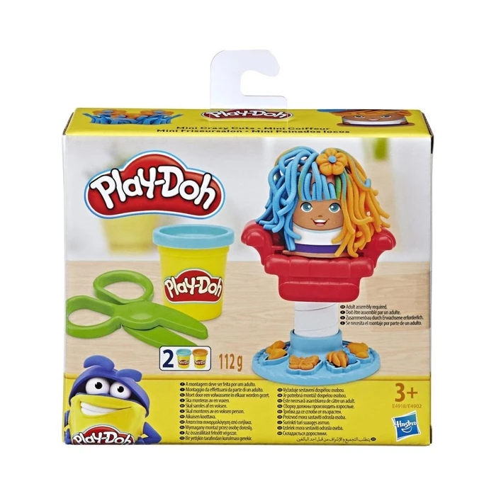 Πλαστελίνες Hasbro Play-Doh: Mini Crazy Cuts (E4918)
