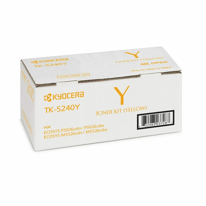 Toner Kyocera TK-5240Y Κίτρινο Μαύρο