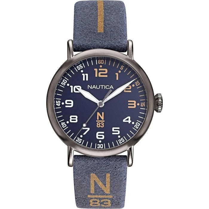 Nautica Ανδρικά Ρολόγια Ασημί ? 40 mm