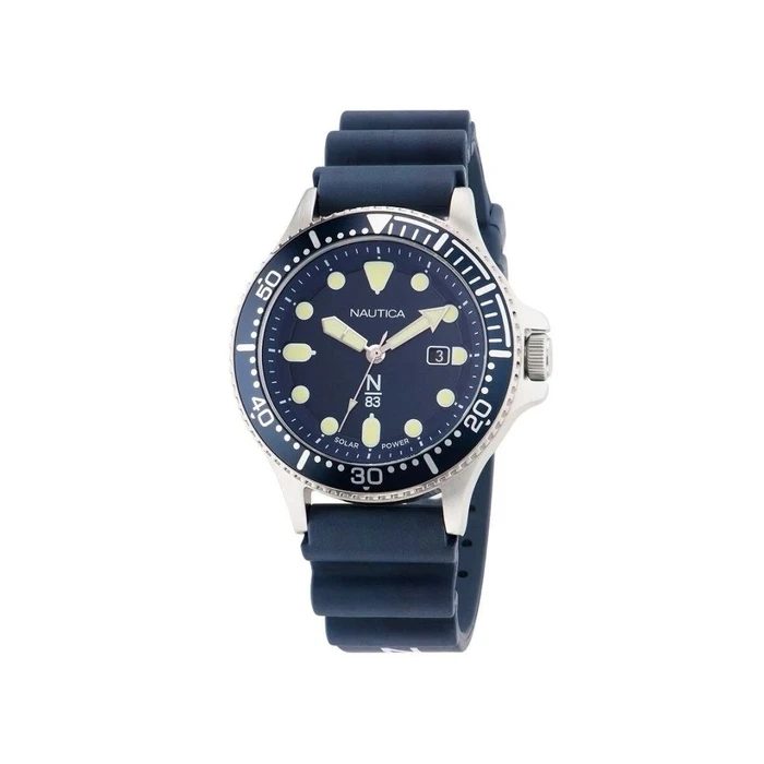 Nautica Ανδρικό Ρολόι Μπλε 43 mm