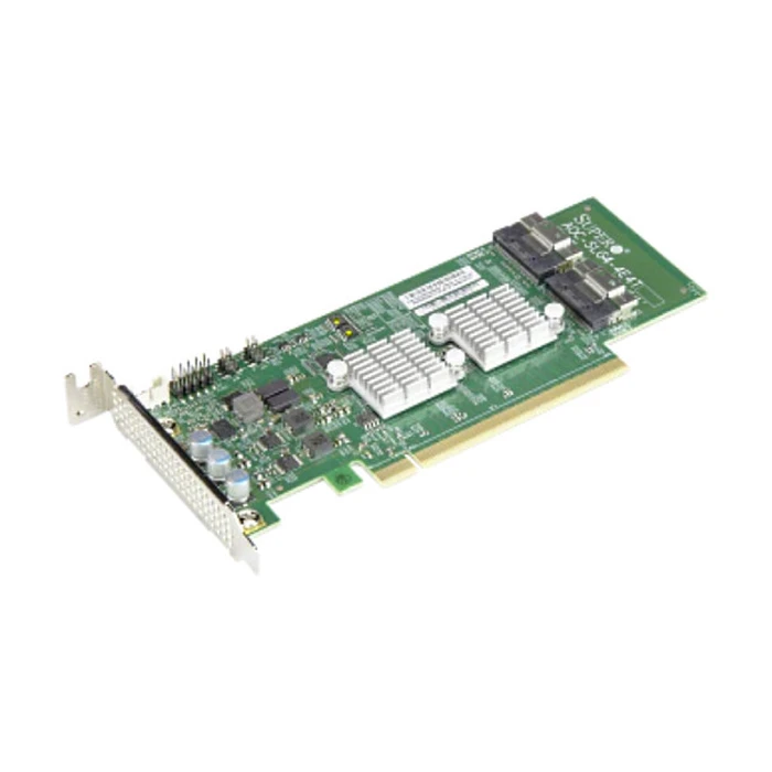 Supermicro AOC-SLG4-4E4T-O 4-θυρών NVMe HBA PCIe 4.0 x16, χαμηλού προφίλ
