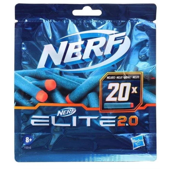 Ανταλλακτικά Hasbro Nerf Elite 2.0 - 20Pack Refill (F0040)