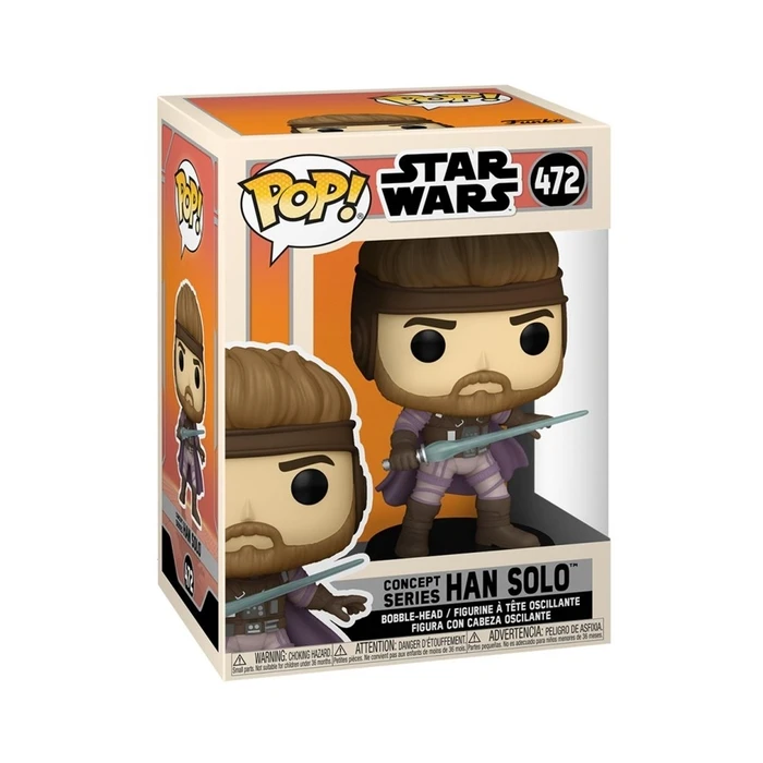 Φιγούρα Funko Pop! Disney: Star Wars Concept Series - Han Solo #472 Bobble-Head