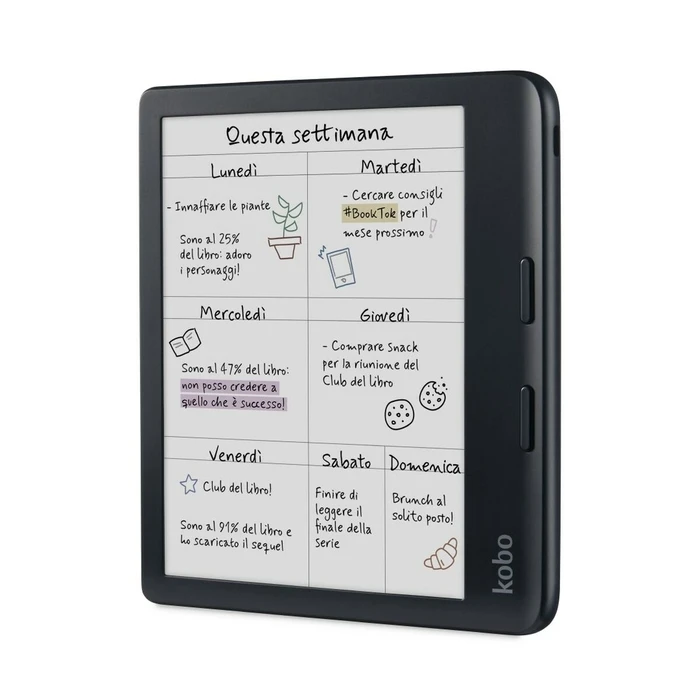 Ebook Reader Rakuten Μαύρο 32 GB
