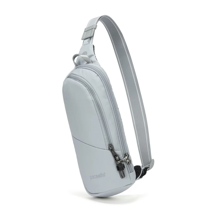 Τσάντες & σακίδια αναψυχής Pacsafe V Action Anti-Theft Sling Pack Digital Gray 2.5L 33 x 16 x 6 cm
