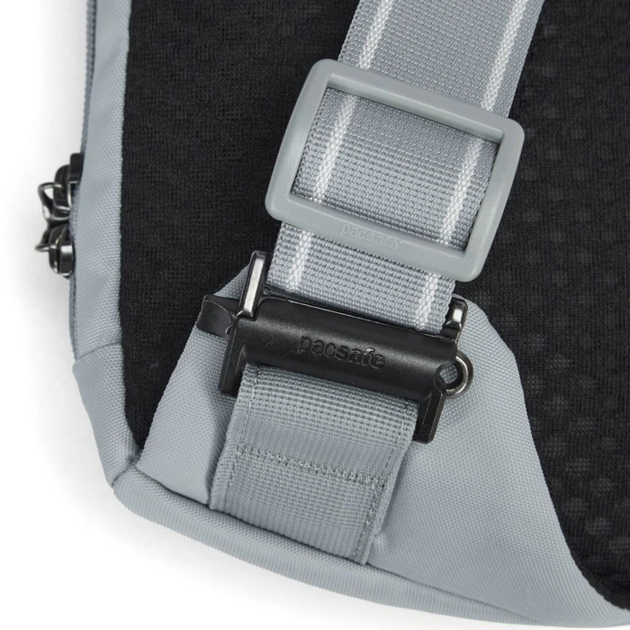 Τσάντες & σακίδια αναψυχής Pacsafe V Action Anti-Theft Sling Pack Digital Gray 2.5L 33 x 16 x 6 cm