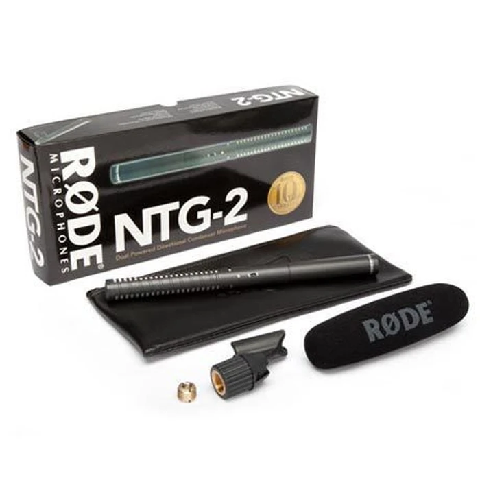 Rode NTG2 Πυκνωτικό Shotgun Μικρόφωνο XLR με Shock Mount