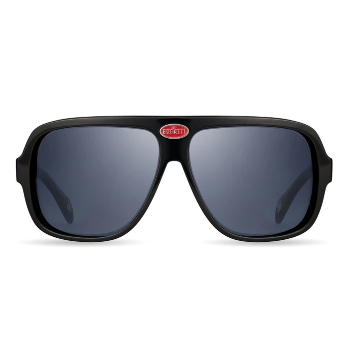 Bugatti Men's Sunglasses 06-BK (Lens/Bridge/Temple) 60/12/148 mm