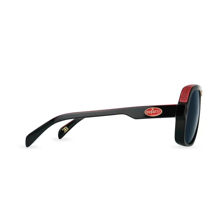 Bugatti Men's Sunglasses 06-BK (Lens/Bridge/Temple) 60/12/148 mm