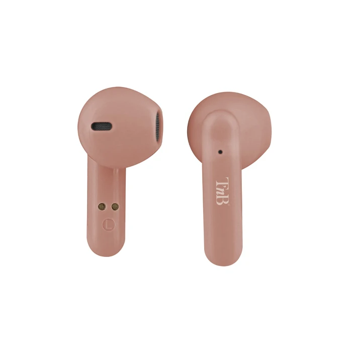 Ακουστικά Bluetooth με θήκη και ένδειξη φόρτισης EBSHINYPK2 TNB ροζ
