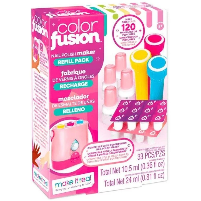 Παιχνίδι Ομορφιάς Make It Real Color Fusion: Nail Polish Maker Refill Pack (2563)