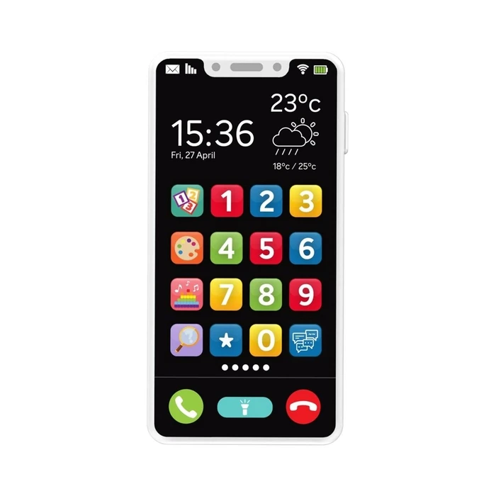 Βρεφικό Παιχνίδι KidsMedia - My First Smartphone with light (22298)