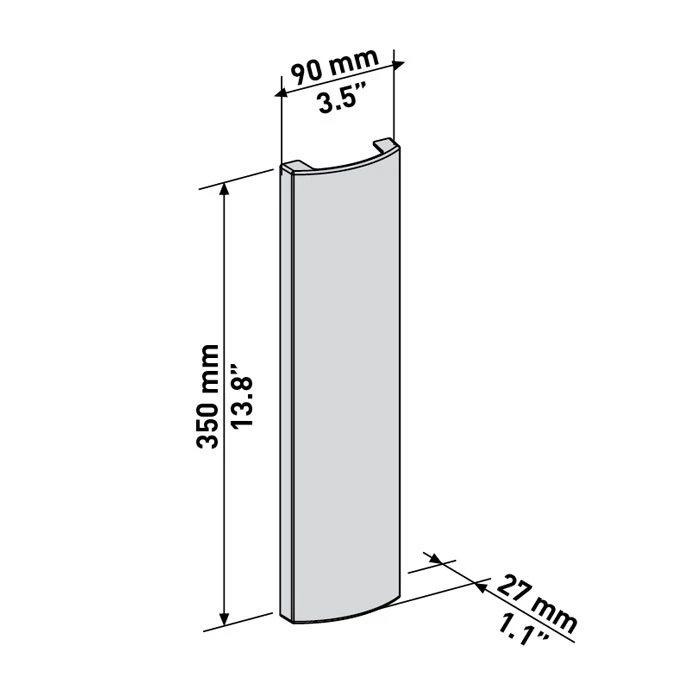 Στήλη WIRE COVER DOUBLE Meliconi 480519