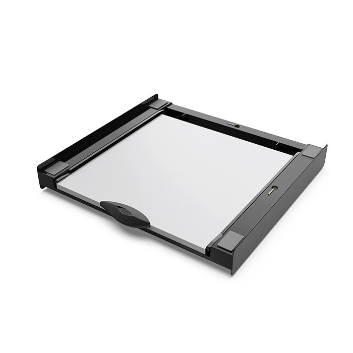 Βάση Στήριξης Για Τοποθέτηση Του Στεγνωτηρίου Επάνω Στο Πλυντήριο, Με Πρακτικό Συρταρωτό Ξύλινο Ράφι Πιστοποιημένο Από Fsc, Σε Μαύρο Χρώμα