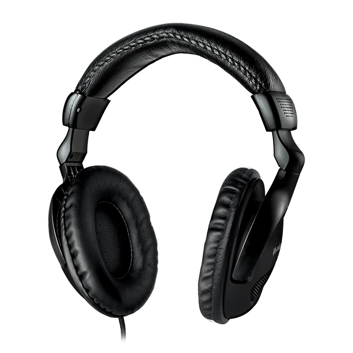 Ενσύρματα Ακουστικά Meliconi Hp 50 Plus Με Καλώδιο 5 Μέτρα Και Βύσμα Jack 3.5mm Σε Μαύρο Χρώμα